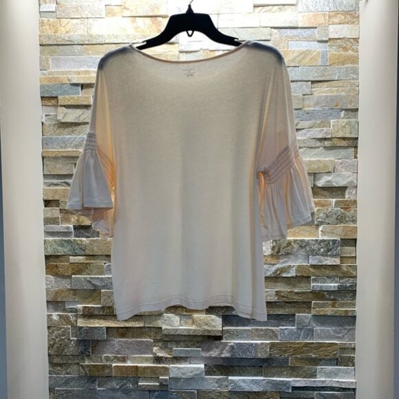 14th & Union Ruffle Sleeve Tee - Picture 3 of 4